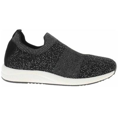 Женские слипоны Caprice 9-24703-28 чёрные gestrickt