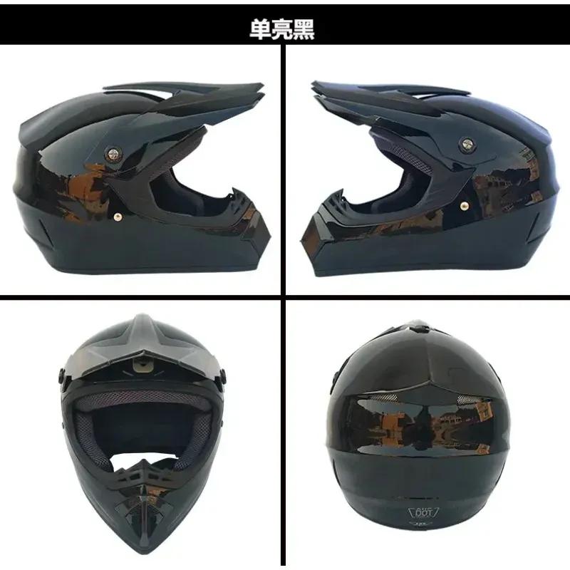 3 Gifts Full Face Motorcycle Helmet Off-road Motorbike Send Cross Capacete Motocross Casco Helmets Riding Motorcycle Helmet