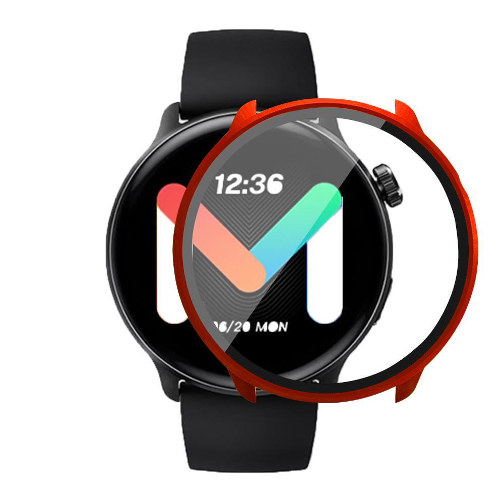 Защитный чехол из ПК + закаленного стекла для Mibro Watch Lite 2, полноэкранный защитный чехол-бампер