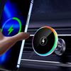 Magnetic Phone Holder 360-degree Rotation Phone Mount 15w Magnetic Wireless Car Charger