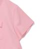 WACKY WILLY [Lo.Fl] Women'S Ribbon Short Sleeve T-Shirt Pink