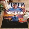Haaland (95) Personalized Name Area Rug Perfect for Kitchen Dormitory Playrooms Bedrooms Anti-slip Rug Decorate Offices Spiritual Gift