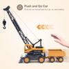 1:55 Строительный инженерный кран, набор машин, игрушка с самосвалом, игрушка, модель бульдозера, игрушки, подарки для малышей, детей и мальчиков