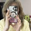 Розовый клетчатый десертный щенок подходит для apple 11pro черный корпус 11 11 магнитное крепление 11promax акрил