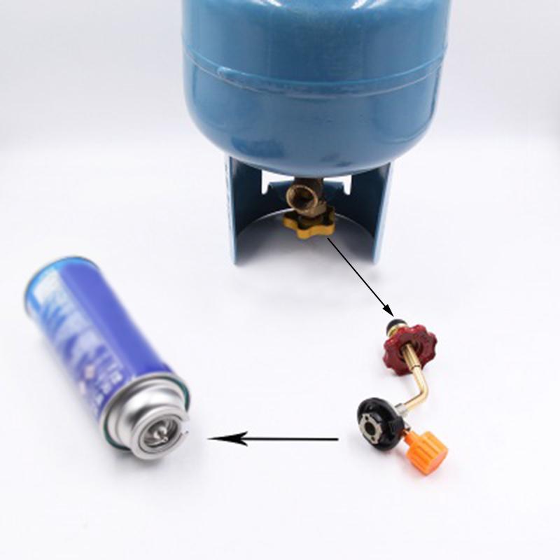 Баллонный бак, газовый бутан, многоразовый адаптер, разъем, аксессуары для заправочного клапана