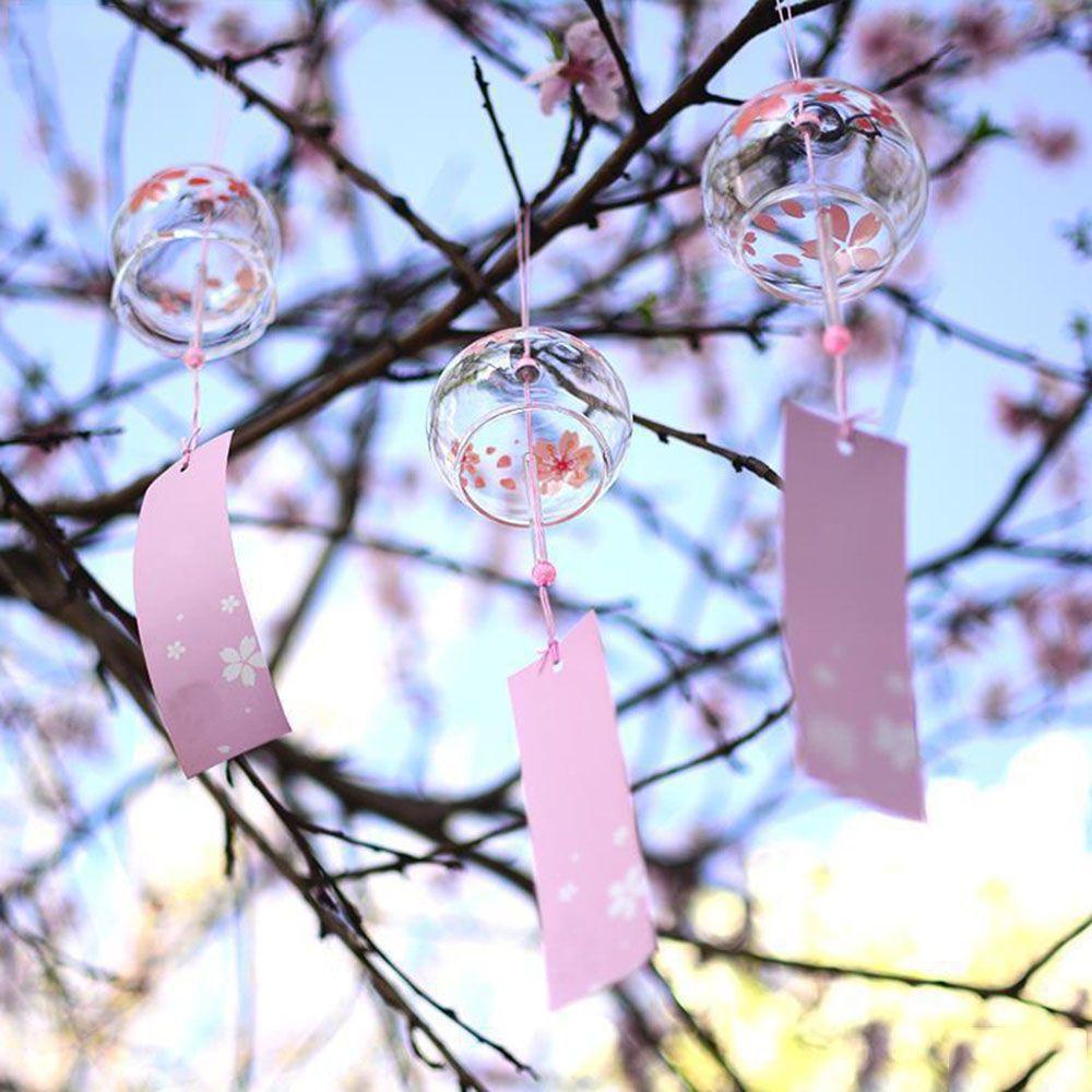 Colorful Handmade Garden Pendant Wind Chimes Hanging Blessing Bell Wind Bell Window Ornament