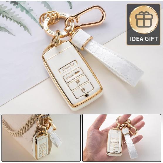 Чехол для брелока Acura с брелком Acura, чехол для автомобильного брелока, совместимый с защитным чехлом для смарт-ключа Acura CDX RDX RLX NSX TLX TLX-L