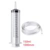 150ml Syringe with 1m Tube for Scientific Labs,Industrial Measuring
