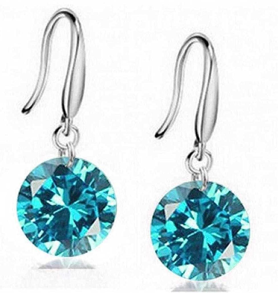 Dazzling Shiny Crystal Drops Earrings for Women & Girls