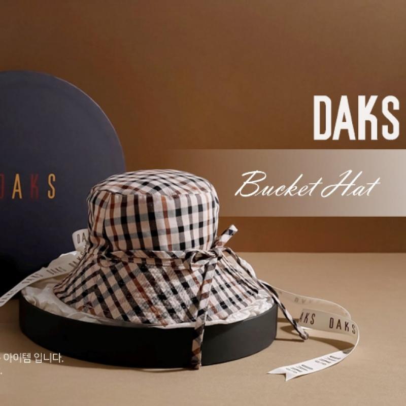 Daks Двусторонняя панама в клетку Dbhe4f411bk