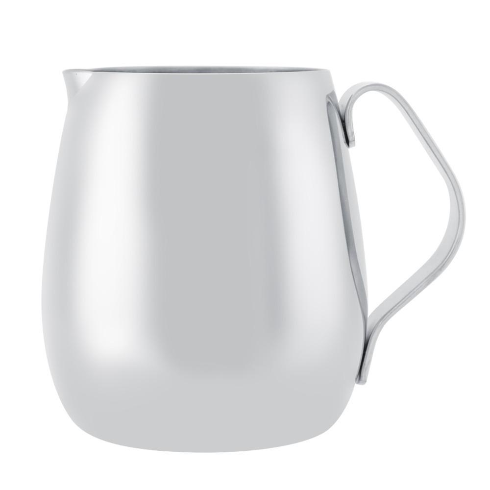 Thick Stainless Steel Milk Frothing Pitcher Smooth Surface Coffee Mug Jug Coffee Making