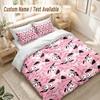 Courage The Cowardly Dog Bedding Set, 1 Duvet Cover & 2 Pillowcases Soft Comfortable Bedroom Home Textile Decor