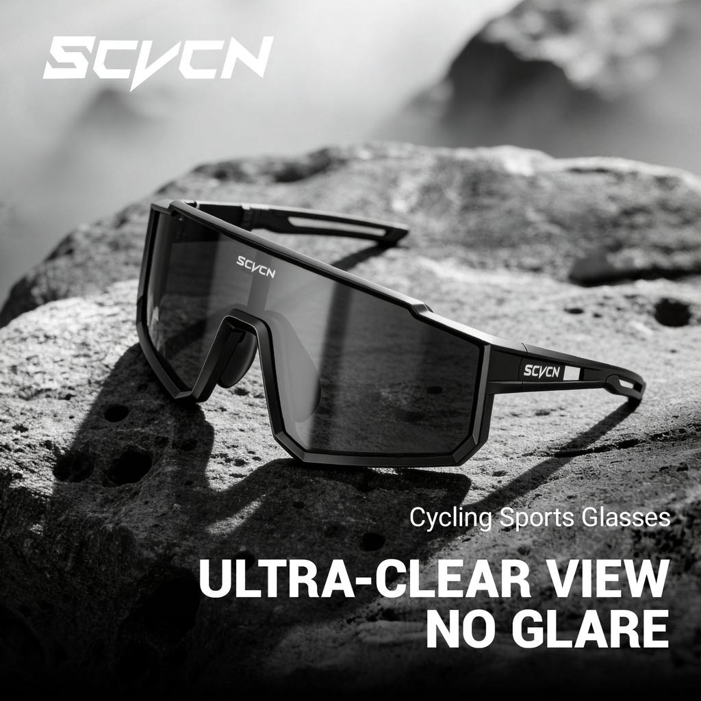 SCVCN 2026 Men's Cycling Sunglasses Hiking Eyewear Women Sports Bike Bicycle Camping Golf Protection Sunglasses Baseball Fashion 7