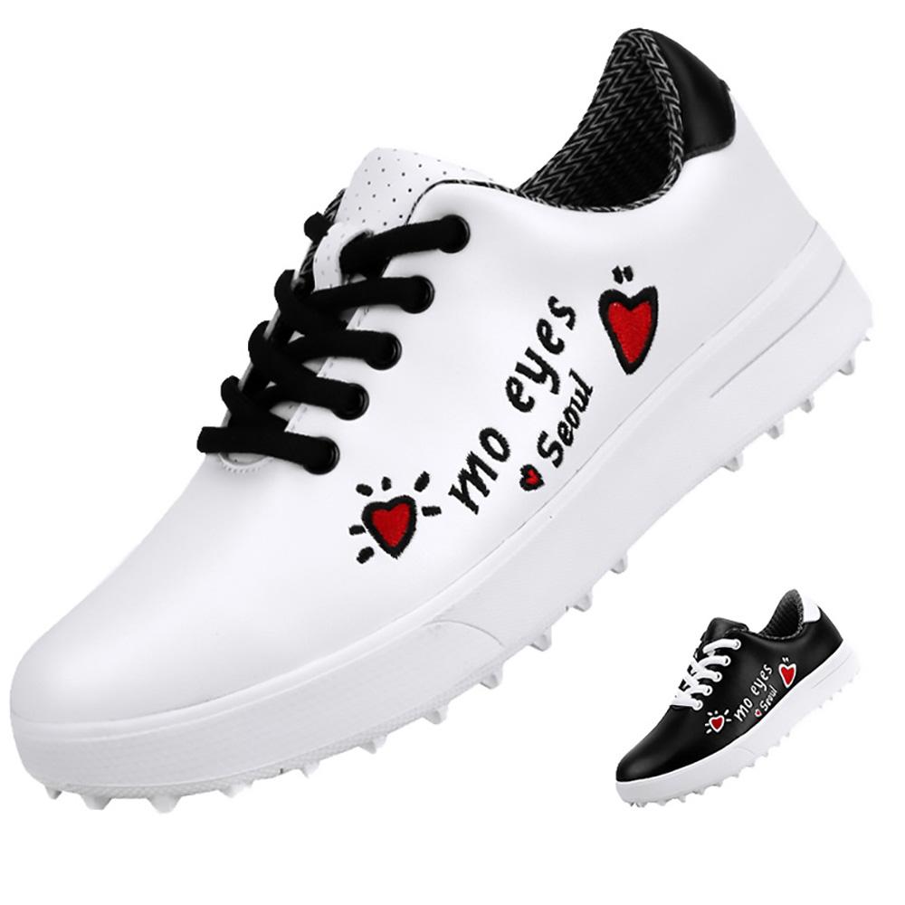 PGM Kid Girl Golf Shoes Size 30-36 Soft Comfortable Outdoor Casual Sneakers Breathable Walking Shoes Luxury Womens Sneakers