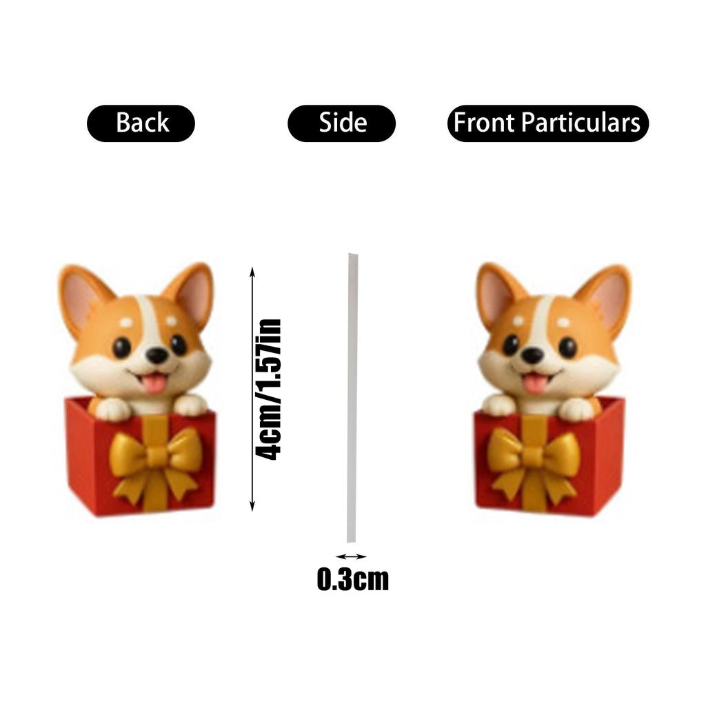 2D Акриловая Подвеска Коробка-сюрприз, Адвент-календарь, Сюрприз для друзей и семьи