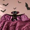 Soft Bat Animal Plush Toy, Realistic Bat Design Doll with Fluffy Wings, Breathable Fabric Plush Animal Toy for Kids And Adults