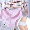 Lace Sexy Girl Colored Cotton Panties Seamless Stretch Colored Cotton Panties Ladies Mid-waist Seamless Briefs Thin