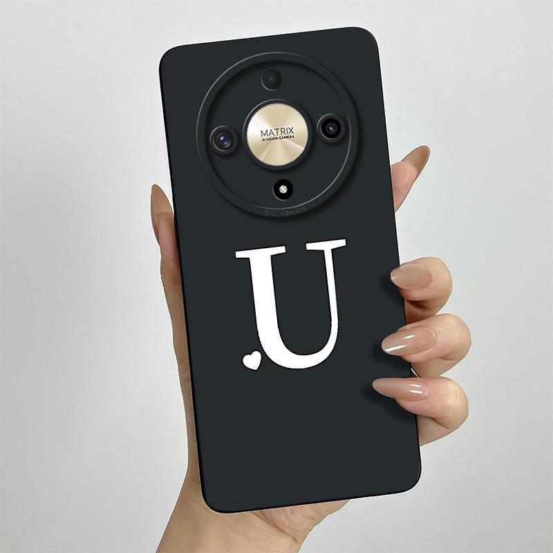 For Honor Magic5 Lite Case Magic 6 Lite Cute Couple Letters Cover Soft TPU Phone Case For Honor Magic6 Lite Magic 5 Lite Bumper