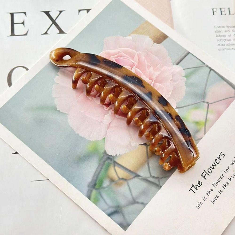 Держатель для хвоста Банан Заколка для волос Шпильки Модные заколки для хвоста Заколки для волос Женские