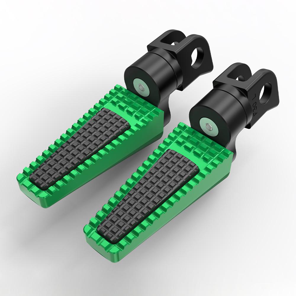 For Kawasaki Z650 Anniversary Z650RS Z1000SX ZX-6R ZX-9R Motorcycle Front Footrest Adjustable Foot Pegs Rotatable Foot Pegs Rest
