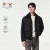 JOEONE Men's Water-Repellent Commuter Jacket with Detachable Fur Collar