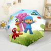 Pocoyo Friends Adventure Automatic Umbrella Folding Umbrella with 8 Ribs Lightweight Durable Everyday Carry Umbrella Elegant Umbrella
