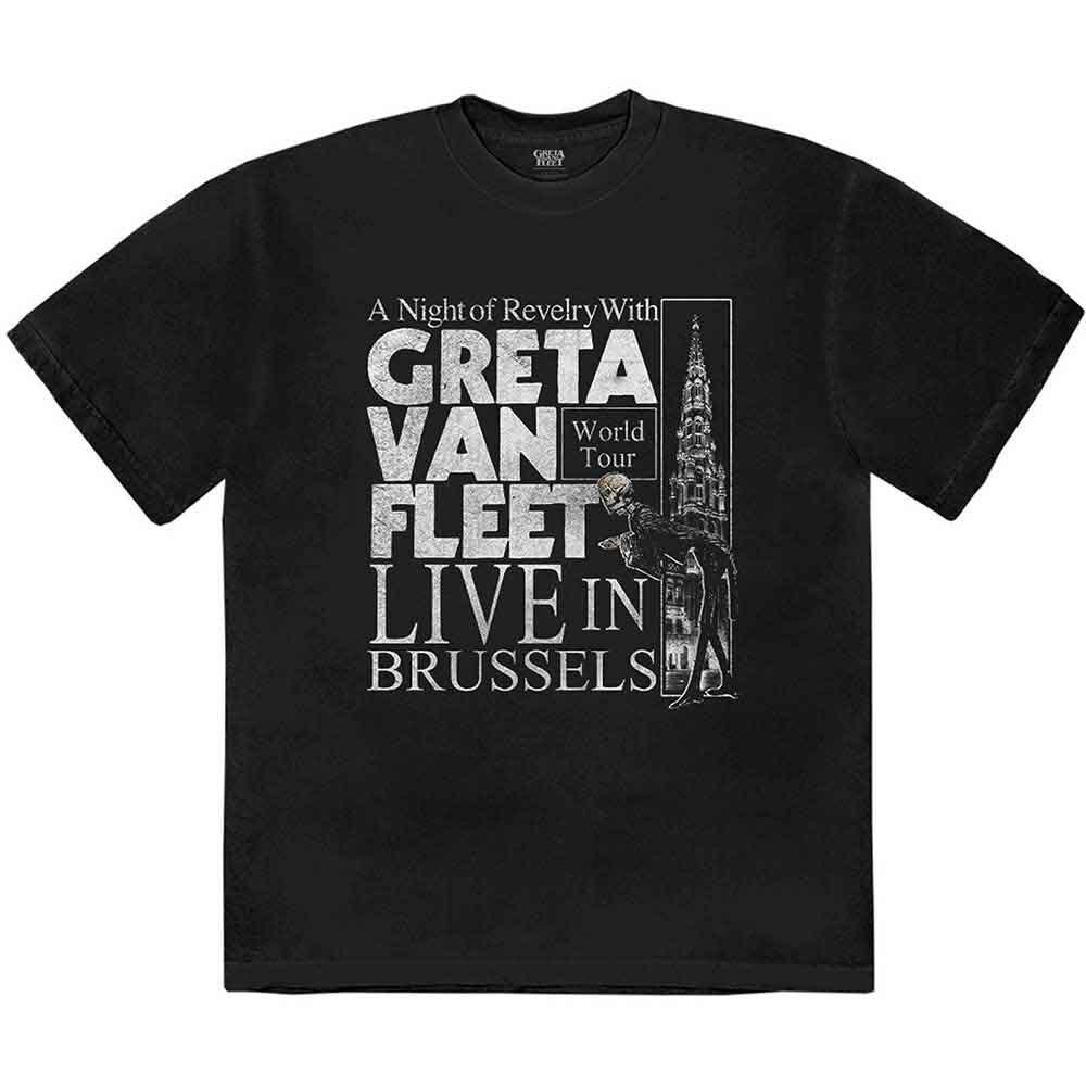 Greta Van Fleet Unisex TShirt Night Of Revelry (Small)