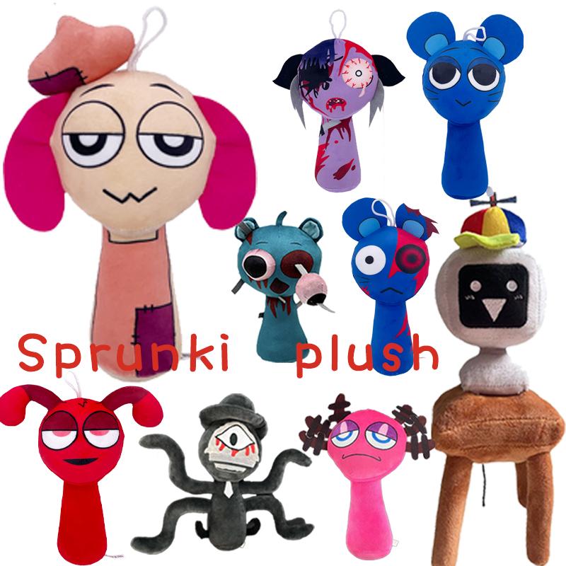 52 стиля Плюшевые игрушки Sprunki Игровая плюшевая кукла Sprunki Мультяшная кукла Sprunki Подарки на день рождения для детей Набивные куклы Рождественский подарок
