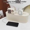 Cable Storage Box Insulation Design Dust-proof with Lid Keep Tidy Living Room Table Cable Management Box Home Supply
