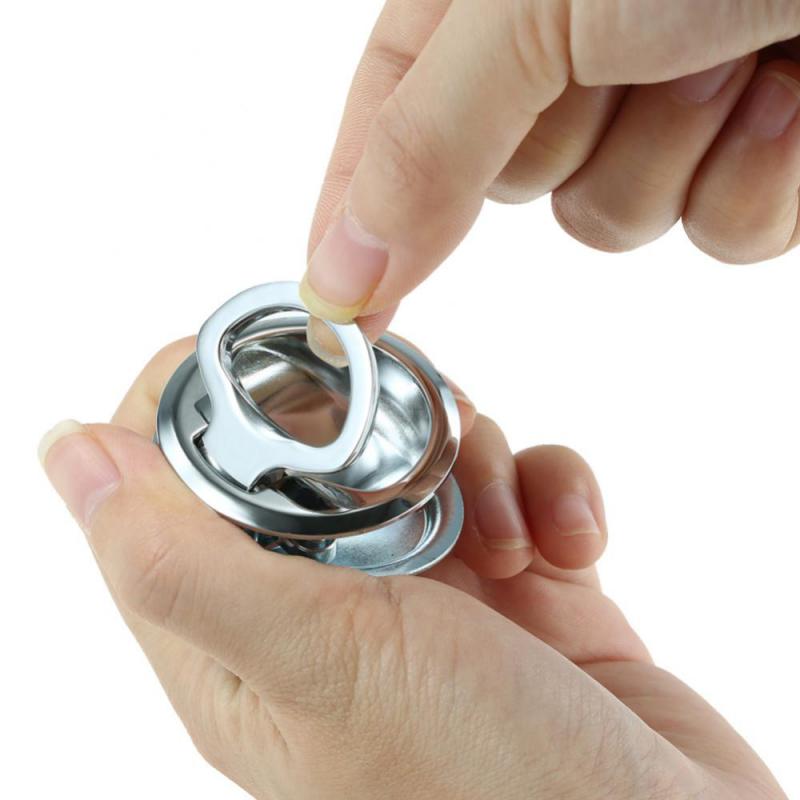 Boat Flush Pull Hatch Slam Yacht Camper Deck Door Drawer Tackle RV Stainless Steel Parts Accessories