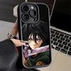 Чехол для телефона iPhone 17 Air 16E 15 16 Pro Max A-Атака на Титанов Микаса Чехол 14 Plus 13 12 Mini Мягкий силиконовый Fundas