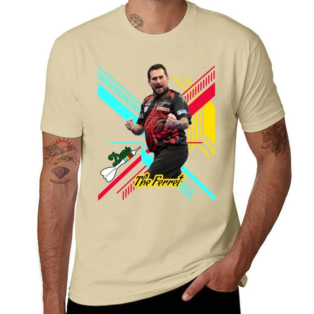 Jonny Clayton The Ferret T-Shirt Short sleeve tee sublime summer clothes men t shirt