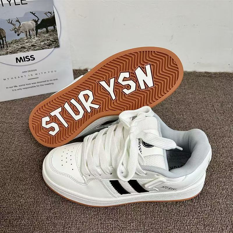 Модные кроссовки для скейтборда, прогулочные кроссовки для мужчин и женщин, дышащие кроссовки для хлеба, повседневные кроссовки с толстым язычком