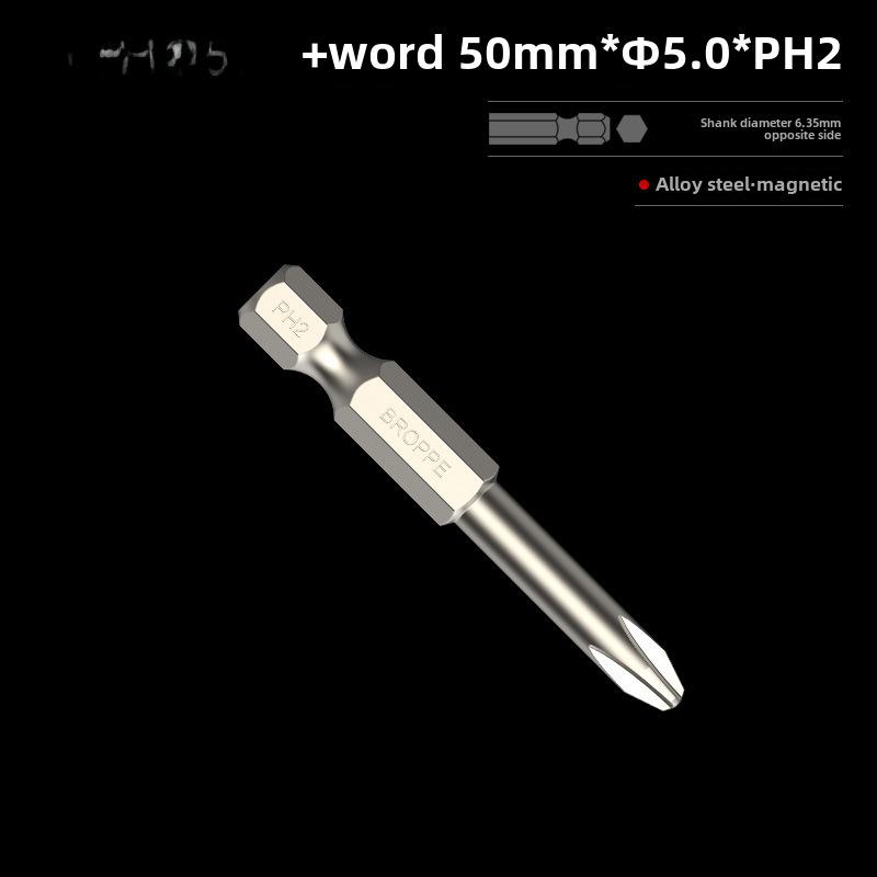 Магнитная крестовая отвертка BROPPE с электрической дрелью и пневматической насадкой