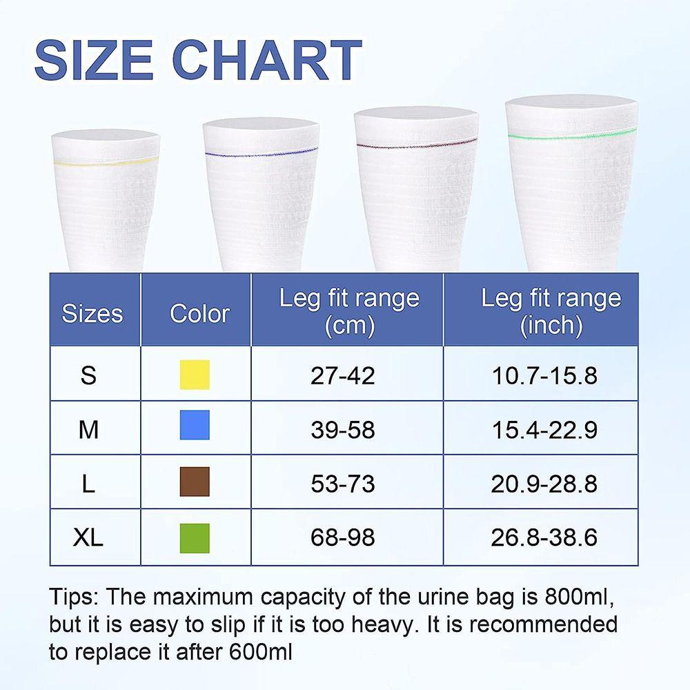 Catheter Sleeve Catheter Bag Holder Washable Drainage Bag Cover Urinary Band Support Incontinence