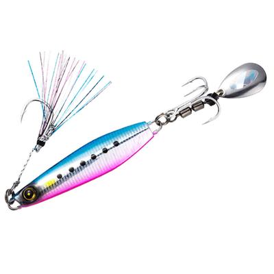 Металлическая джиг-приманка Hayabusa FS417 Jack Eye Makimaki 40г Keimura Lovely Pin Sardine FS417 #2