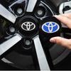 4pcs 56mm Car Styling Wheel Center Hub Caps Stickers Badge Emblem Decoration Decal For Toyota Corolla Auris CHR Yaris Rav4 Hilux