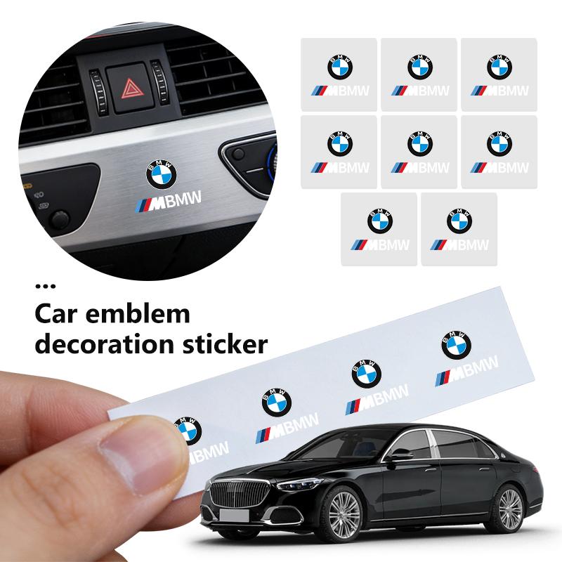2026 Hot Car Logo Sticker Emblem Auto Body Decal Decor Accessories For BMW M Sport M2 M3 M4 M5 M6 E46 E90 E60 F10 F20 E87 X3 X6