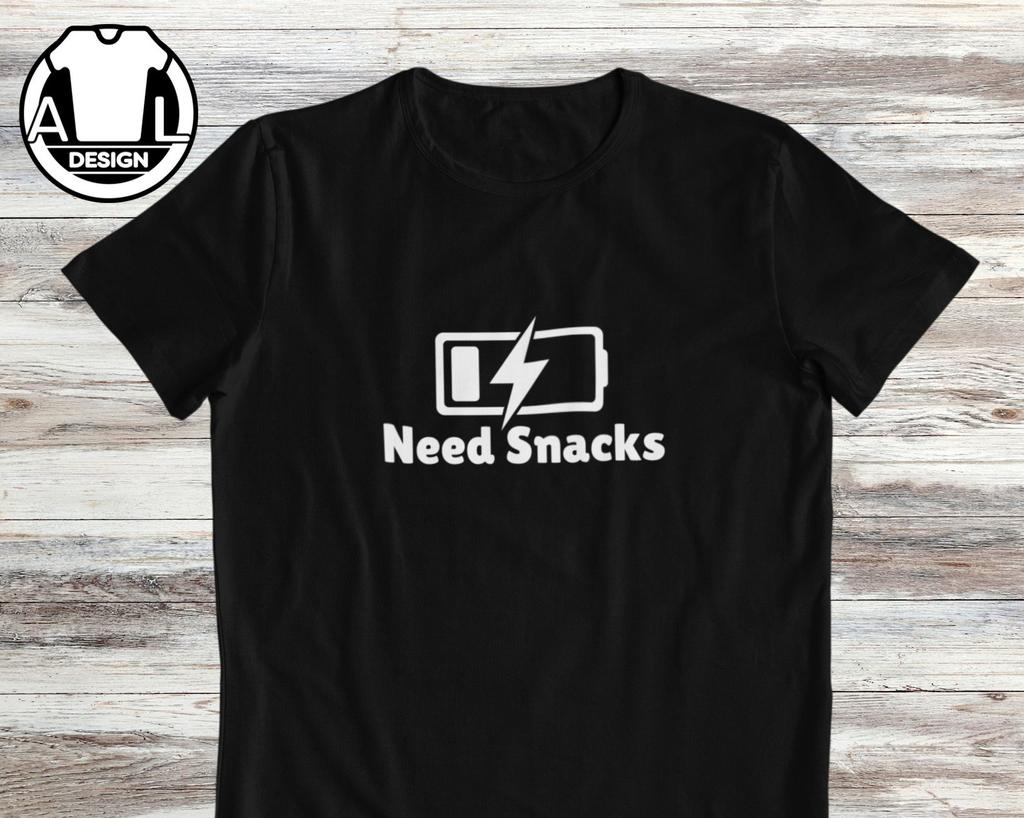Need Snacks T-Shirt and kids T-Shirt: Funny Sarcasm Shirt and kids T-Shirt