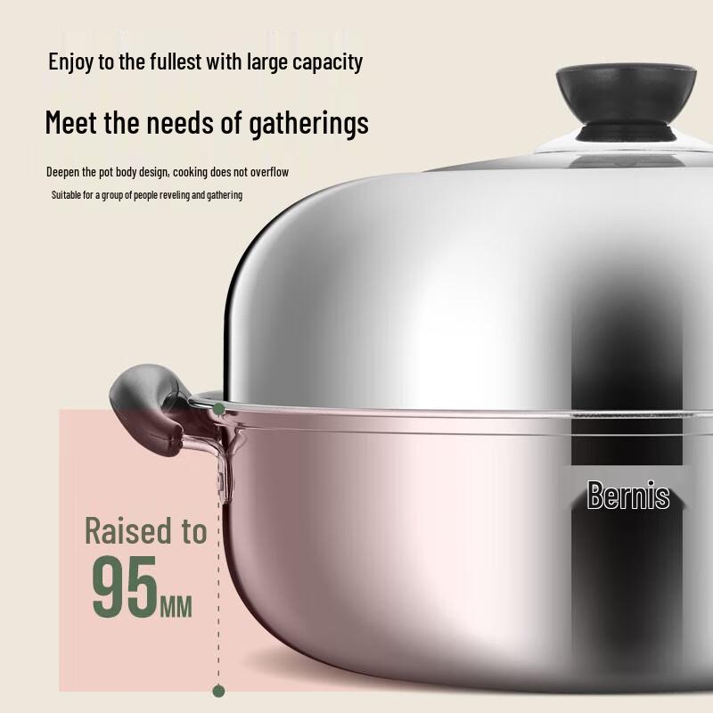 Двухъярусная пароварка из нержавеющей стали Bernice Desburg