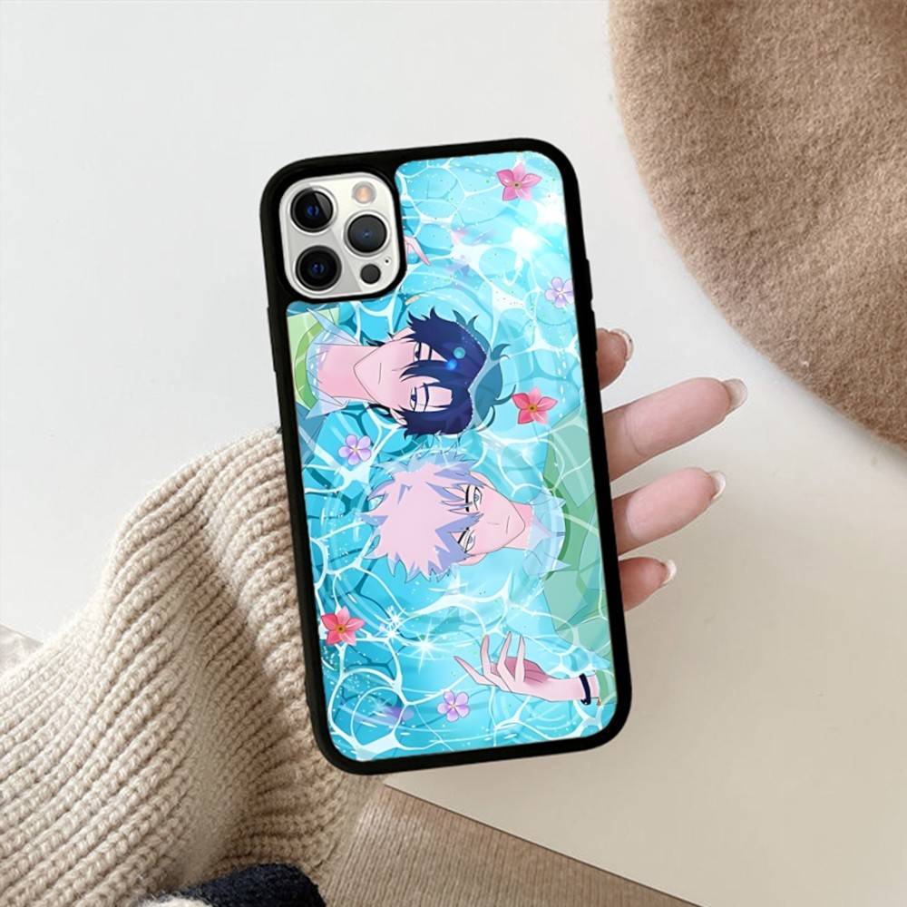 Чехол для телефона Healing Anime L-Link C-Click PC+TPU для IPhone 17 16 15 14 13 12 11 Pro Max Plus Милый Мультяшный Чехол