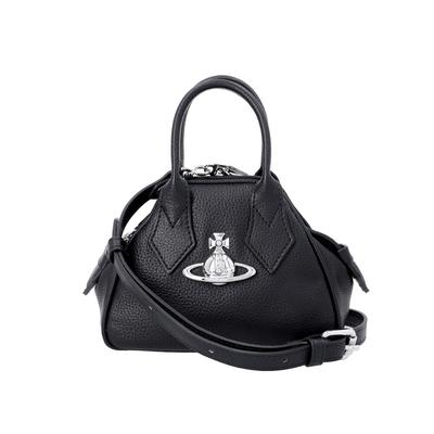VivieNNe Westwood MiNi Сумка-тоут с ручками YasmiN VegaN Био-кожа Зеленая Текстура S000d N