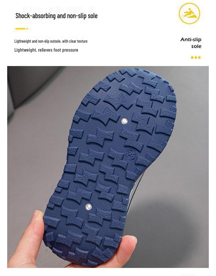 Детские модные кроссовки Весна & Осень 2026: Повседневная беговая обувь для мальчиков и девочек