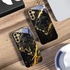 Спокойная черная пантера Для Samsung Galaxy S20 FE S21 S22 S23 Plus S24 Ultra 25Ultra S21+ S9+ S22Plus Чехол для телефона из золотого стекла