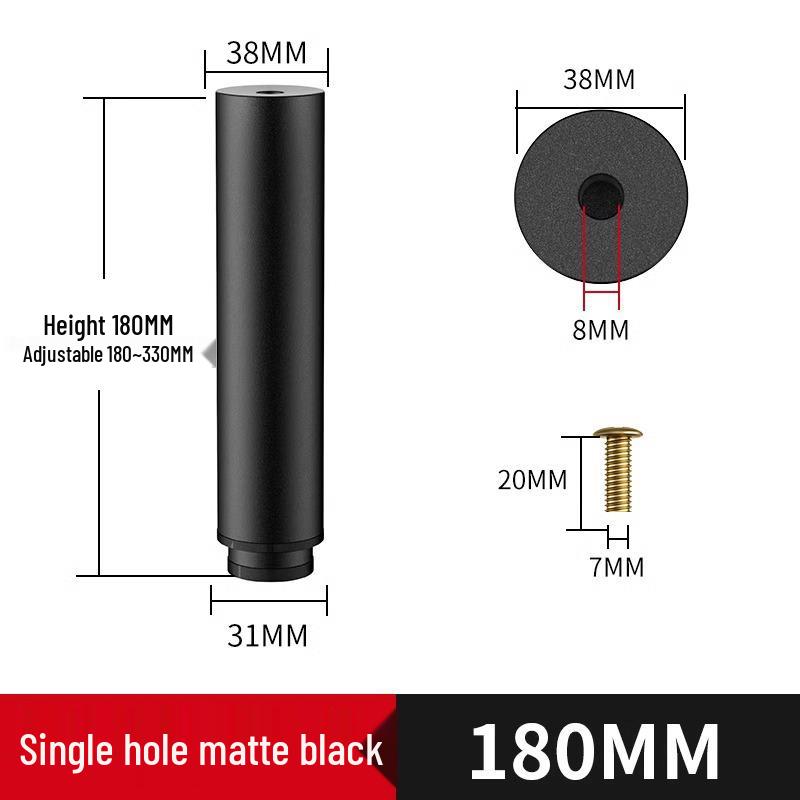 Adjustable Bed Support Frame & Load-Bearing Brackets