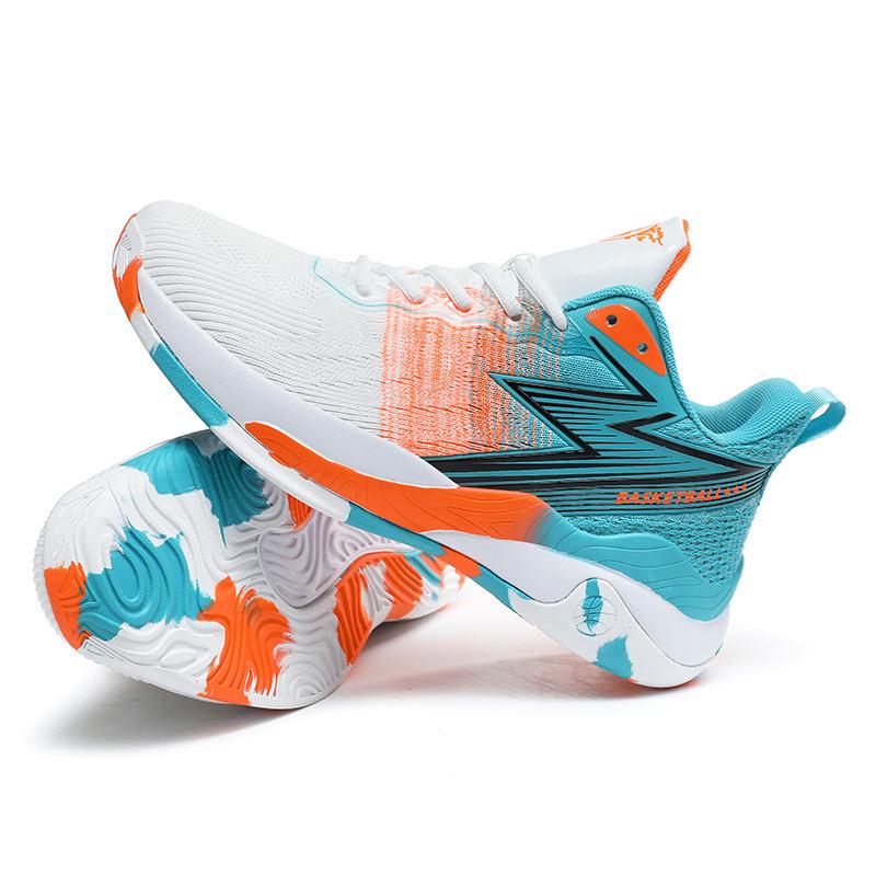 Баскетбольная обувь мужская спортивная обувь для школьников и студентов колледжей легкая фрикционная обувь для тренировок по спортивным правилам для молодежи