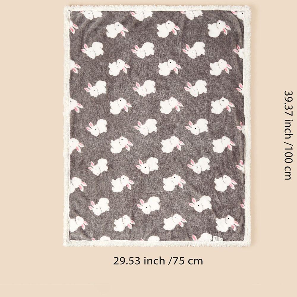 Autumn Winter Baby Blanket Lamb Fleece Quilt High Quality Newborn Swaddle Wrap