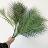 Трехветвистые искусственные пластиковые листья папоротника для оформления мероприятий, фотореквизит, домашний декор 75