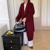 New Autumn and Winter Double-sided Wool Coat Korean Style Loose Large Lapel Woolen Coat