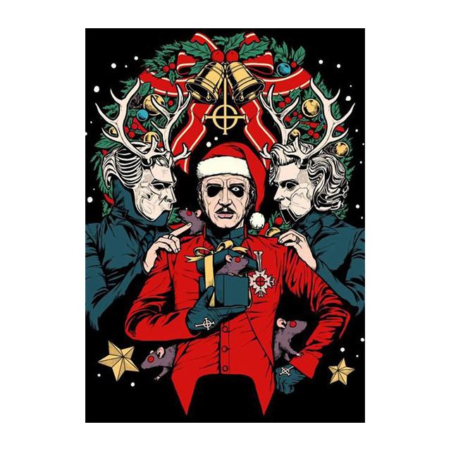 Плакаты с призраками, плакаты и принты шведских хэви-метал групп, абстрактное искусство, картина маслом в кафе-баре